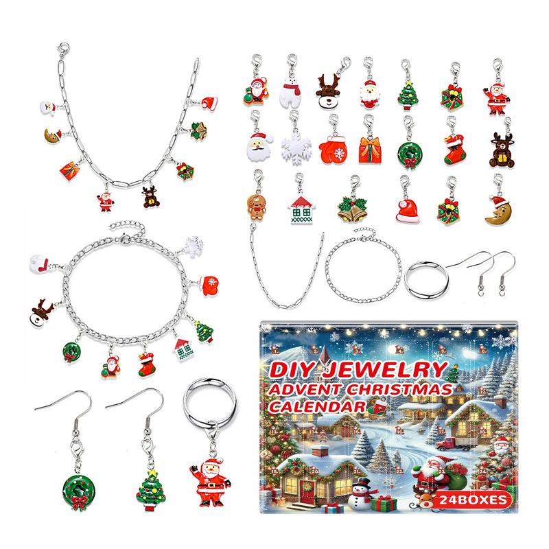 Jewelry Making Kits For Kids - Noel Takı Advent Takvimi DIY Bilezik