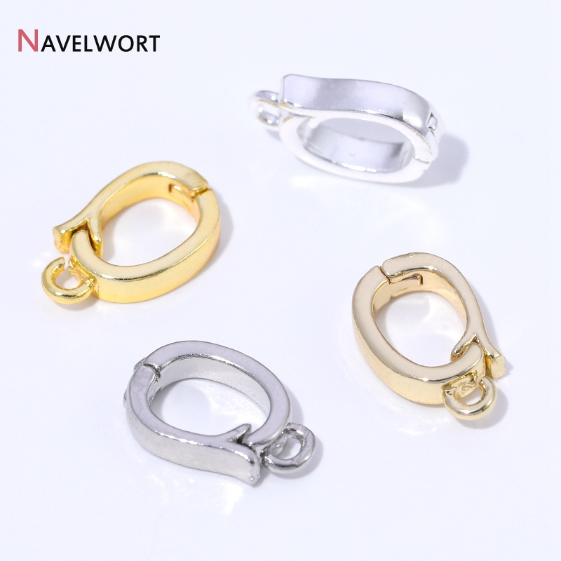 Jewelry Making Materials - 14K/18K Altın Kaplama Pirinç Metal Menteşeli
