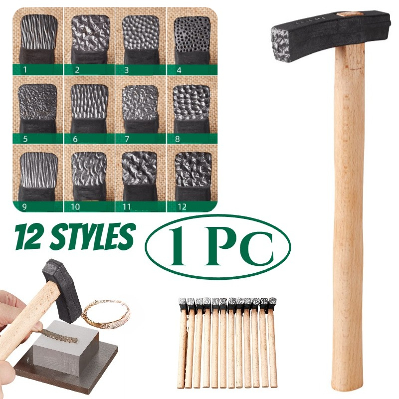 Jewelry Making Hammer - 1 Adet Metal İşleme Çekiç Kare