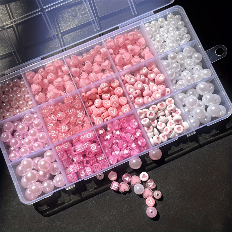 10 Parçalı Pembe Alfabe Kutusu - Jewelry Making Online incelemesi ve fiyatı