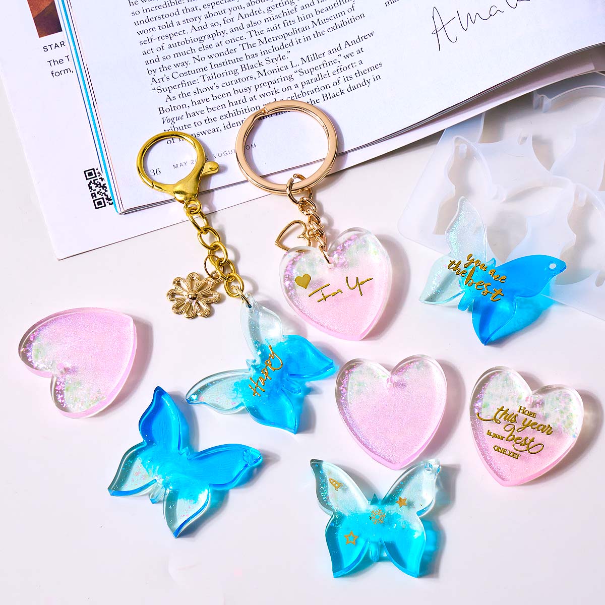 Altı delikli delikli küpe sili - Jewelry Making Mold incelemesi ve fiyatı