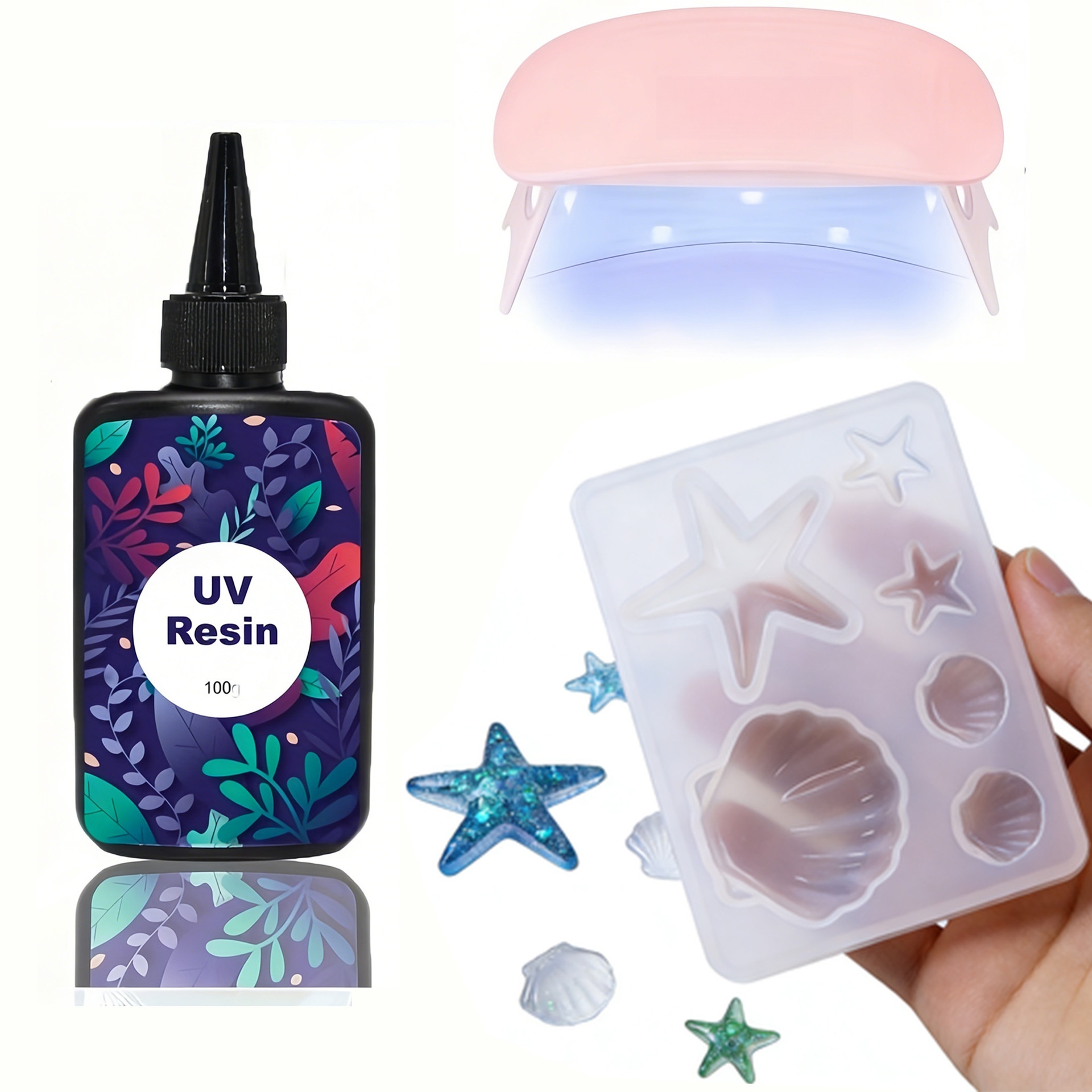 DIY Okyanus Temalı Kristal Epo - Jewelry Making Mold incelemesi ve fiyatı