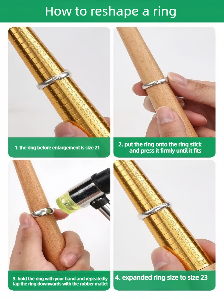 Ahşap Yüzük Ölçme Mandreli - T - Jewelry Making Hammer incelemesi ve fiyatı