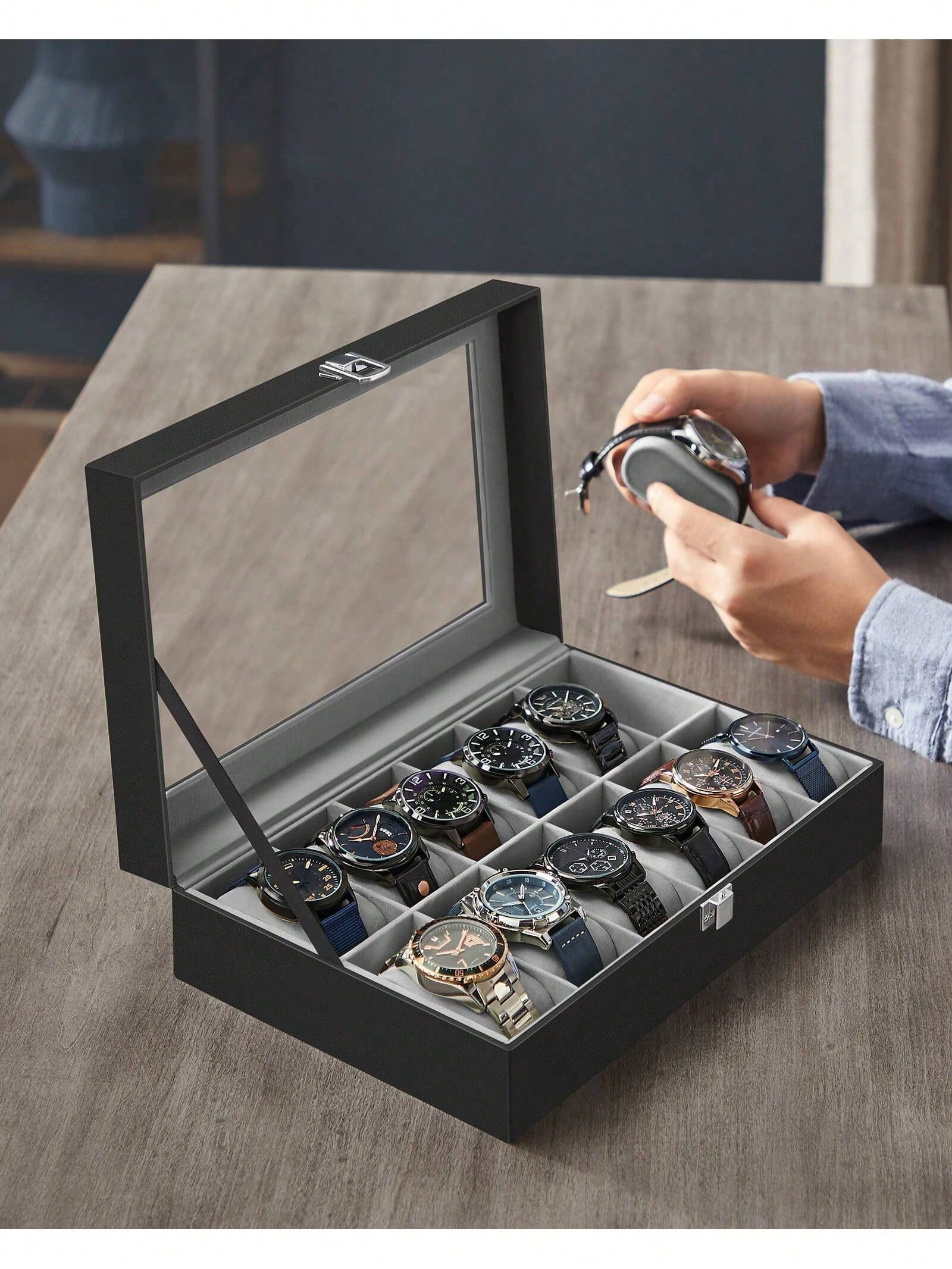 12 Yuvalı Kilitlenebilir Saat  - Jewelry Making Box incelemesi ve fiyatı