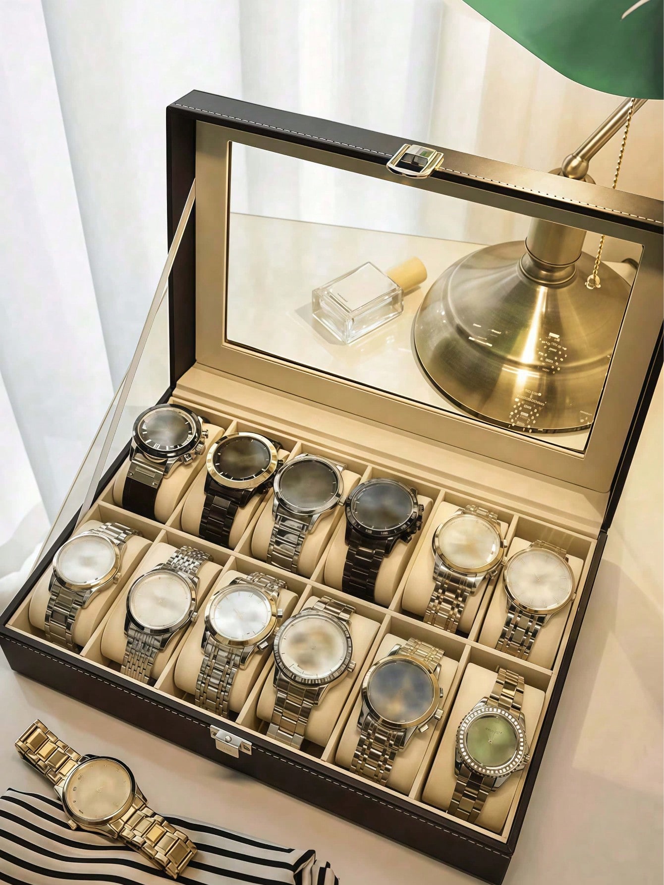 Kilitli Deri Saat Kutusu, Büyü - Jewelry Making Box incelemesi ve fiyatı