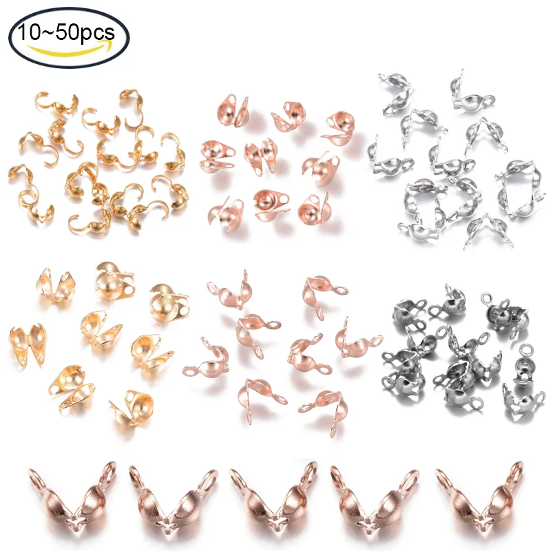 10 ~ 50 adet paslanmaz çelik b - Jewelry Making Knots incelemesi ve fiyatı