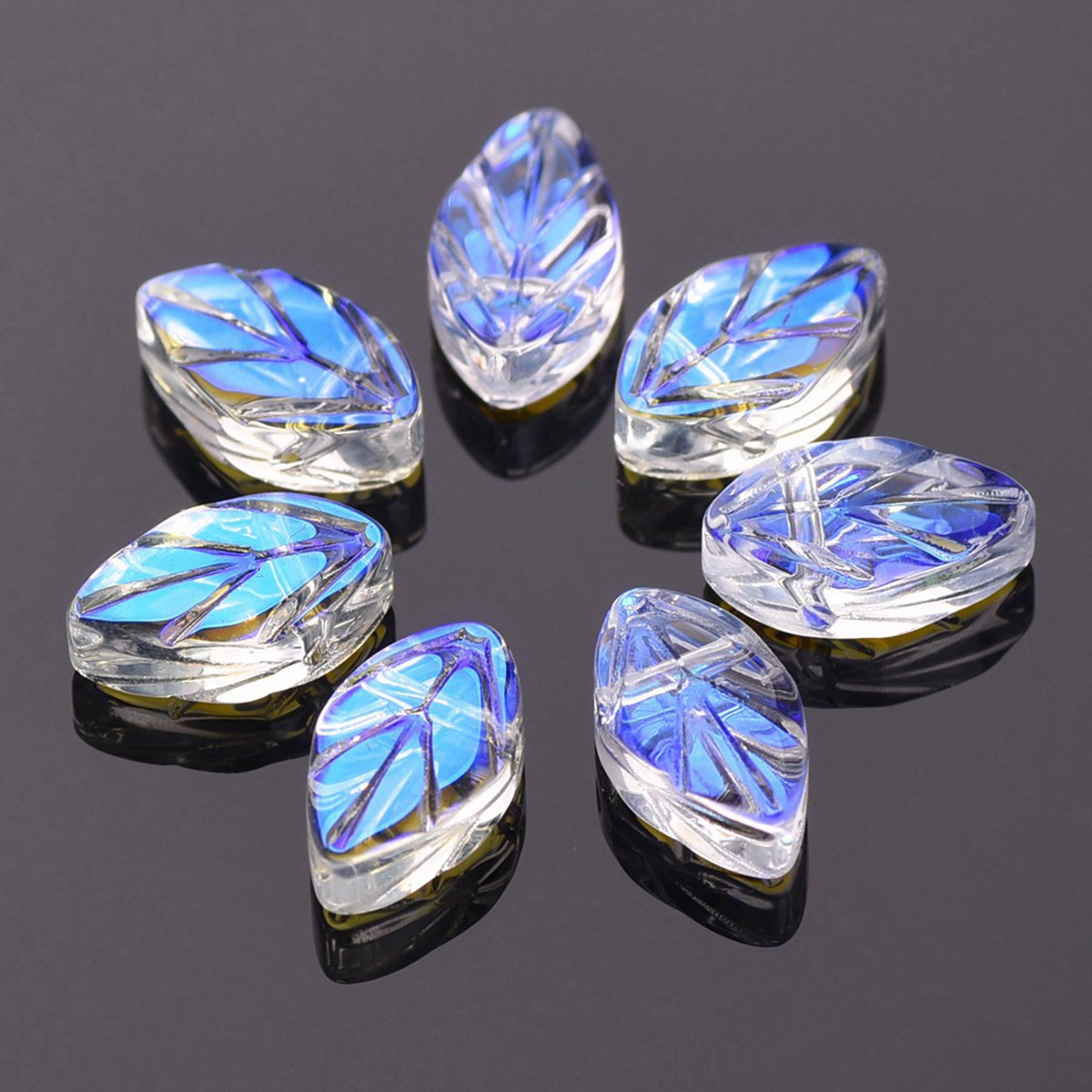 20 adet 11x7mm Oval yaprak şek - Jewelry Making Drill incelemesi ve fiyatı
