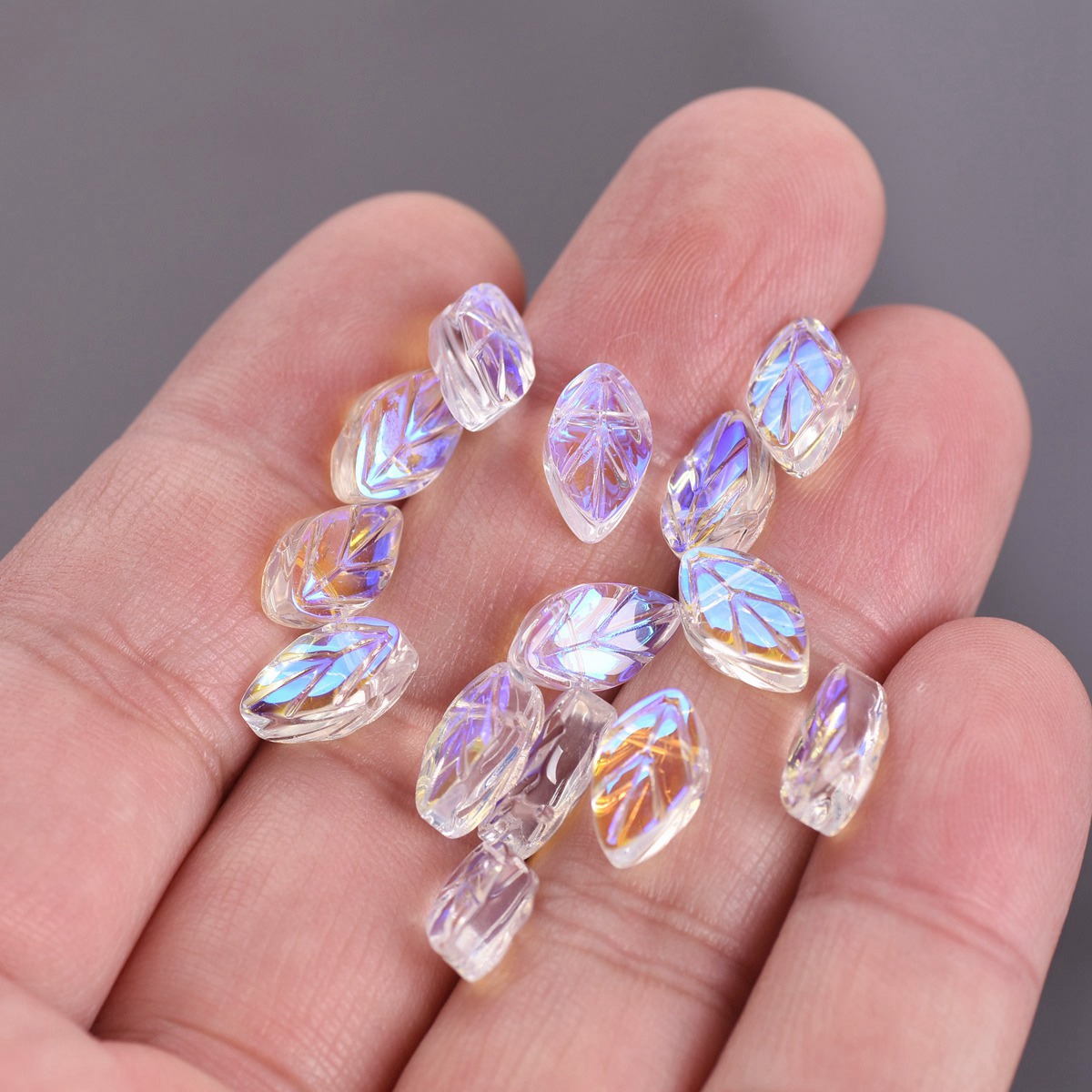 20 adet 11x7mm Oval yaprak şek - Jewelry Making Drill incelemesi ve fiyatı