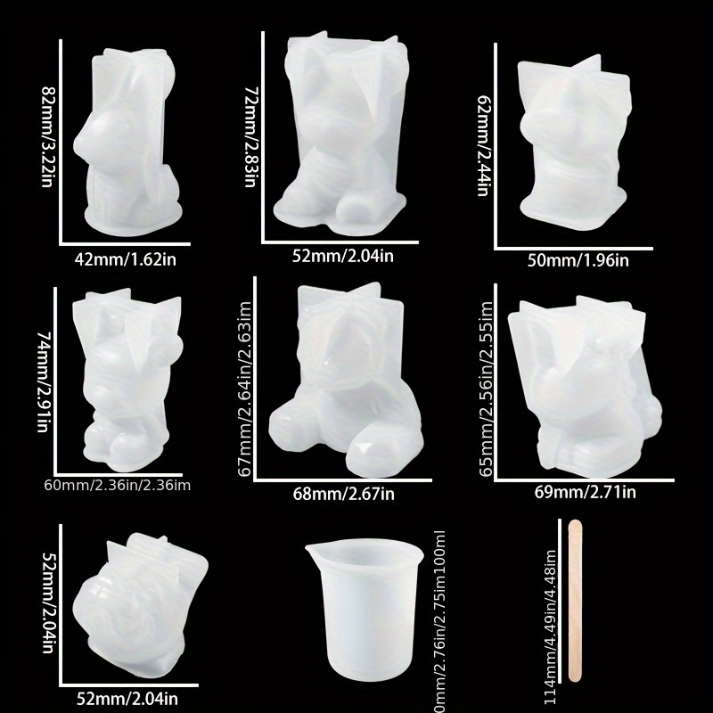 19 Parça Reçine Kalıp Seti, Re - Jewelry Making Mold incelemesi ve fiyatı