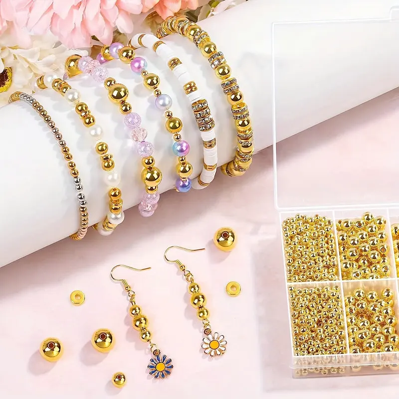 1000 adet altın ara boncuk set - Jewelry Making Online incelemesi ve fiyatı