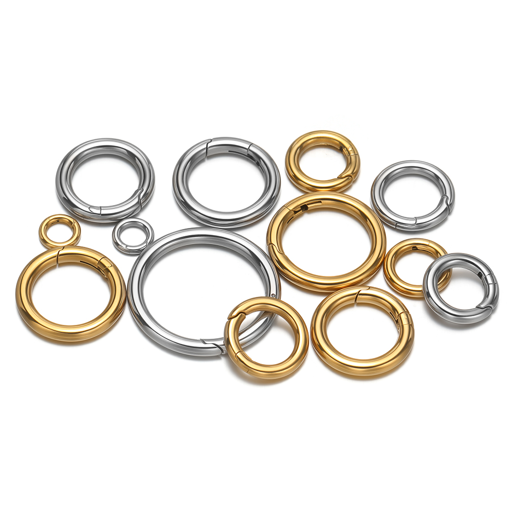 2 adet/grup yuvarlak yaylı kli - Jewelry Making Materials incelemesi ve fiyatı