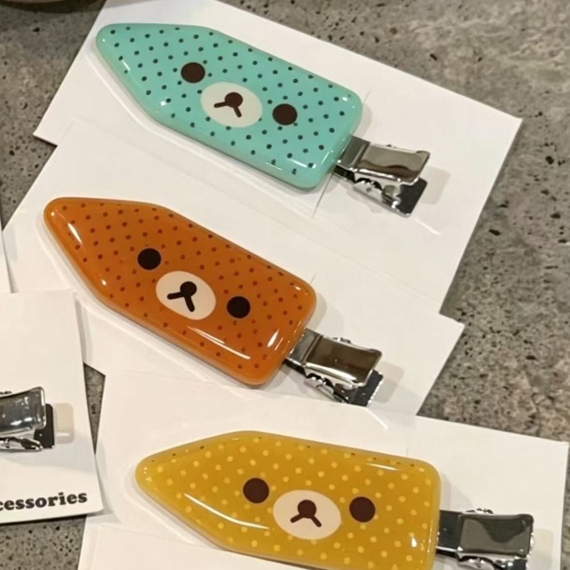 INS Bear Saç Tokaları Kiiroito - Jewelry Making Adults incelemesi ve fiyatı