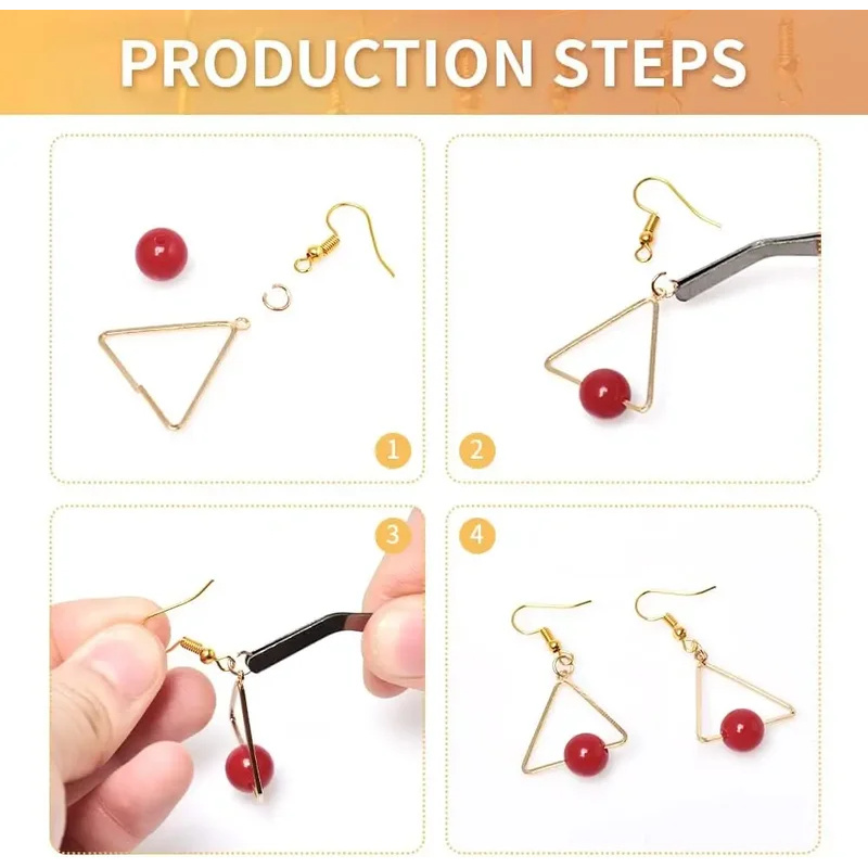 100/500 adet DIY Küpe Bulgular - Jewelry Making Materials incelemesi ve fiyatı
