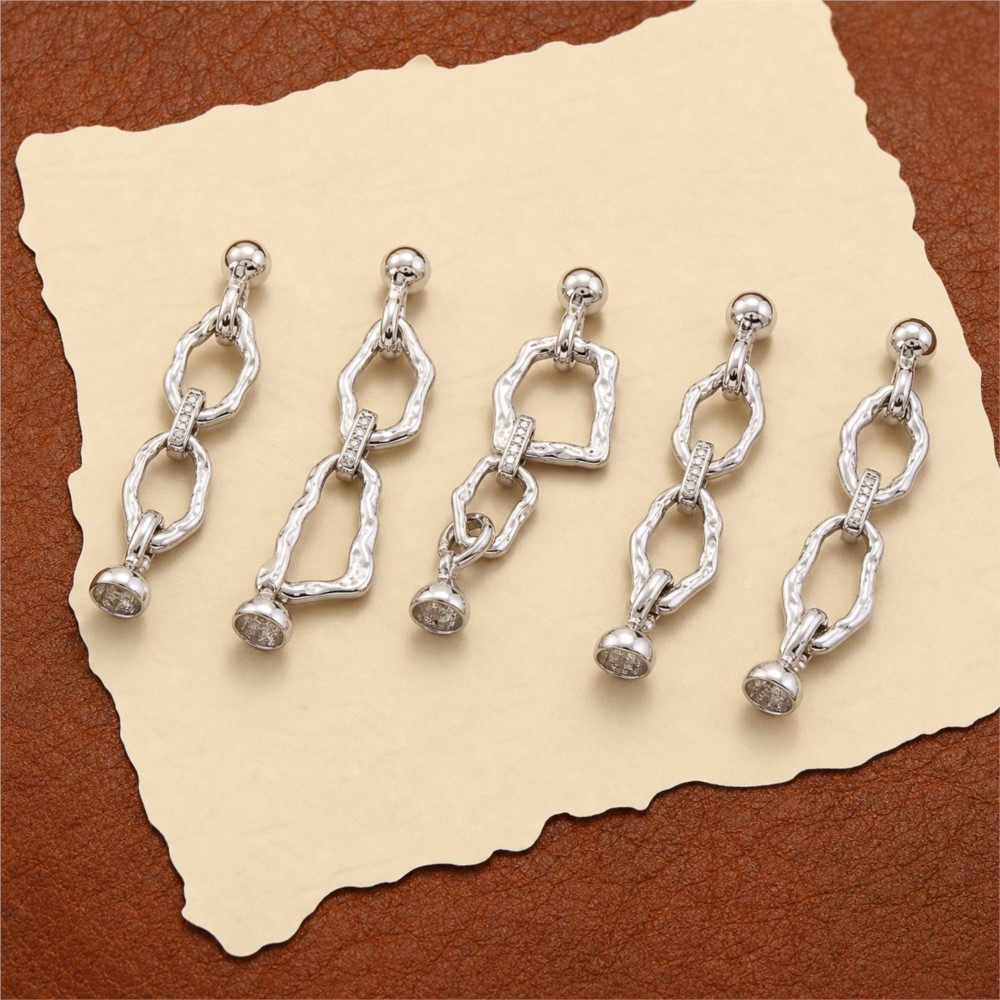 1 adet 18 k altın kaplama basi - Jewelry Making Materials incelemesi ve fiyatı