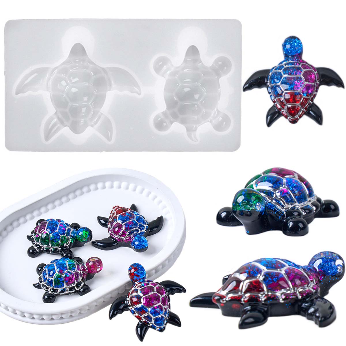 3D Deniz Kaplumbağası Anahtarl - Jewelry Making Mold incelemesi ve fiyatı