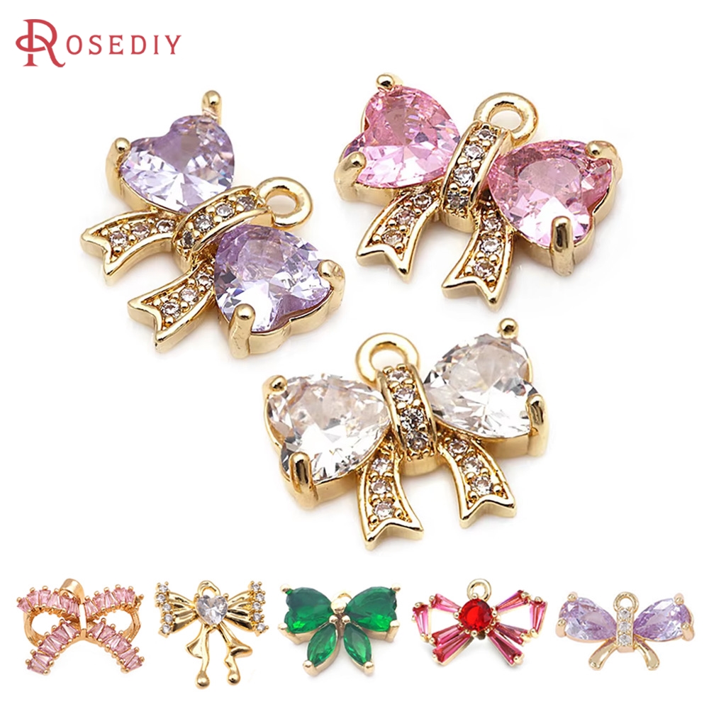 18 K Altın Rengi Pirinç Zirkon - Jewelry Making Knots incelemesi ve fiyatı
