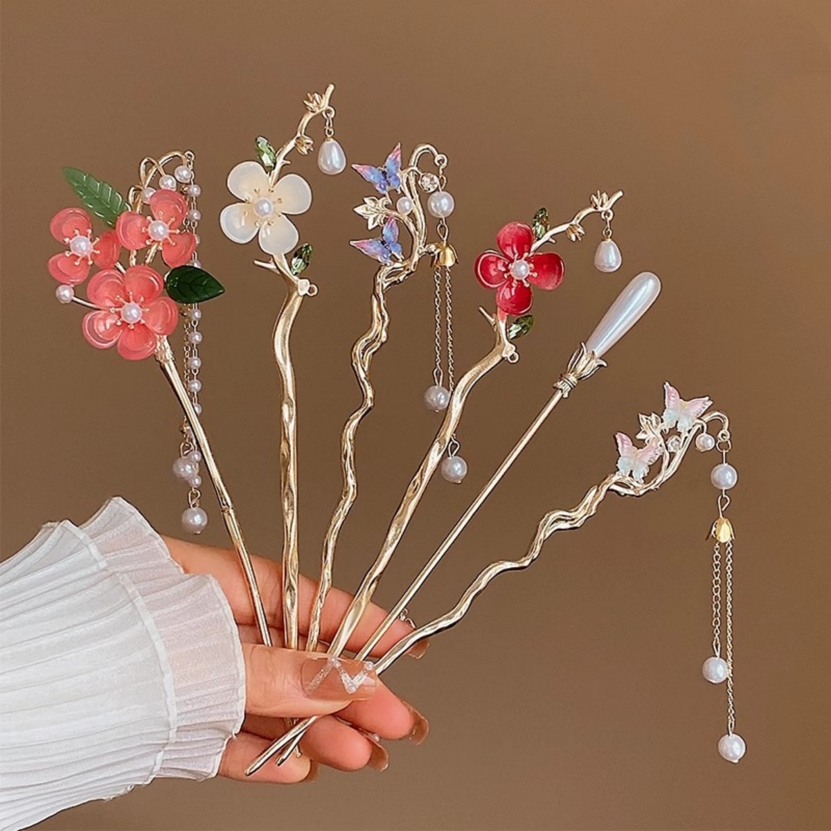 2023 Yeni Çiçek Firkete Kadınl - Jewelry Making Adults incelemesi ve fiyatı