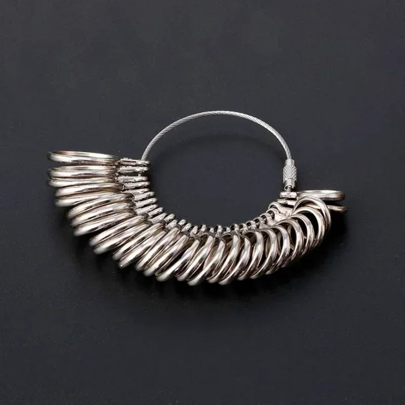 1/2 adet Metal Halka Ölçer Ölç - Jewelry Making Hammer incelemesi ve fiyatı