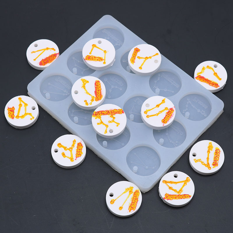 12 delik takımyıldızı kolye ka - Jewelry Making Mold incelemesi ve fiyatı