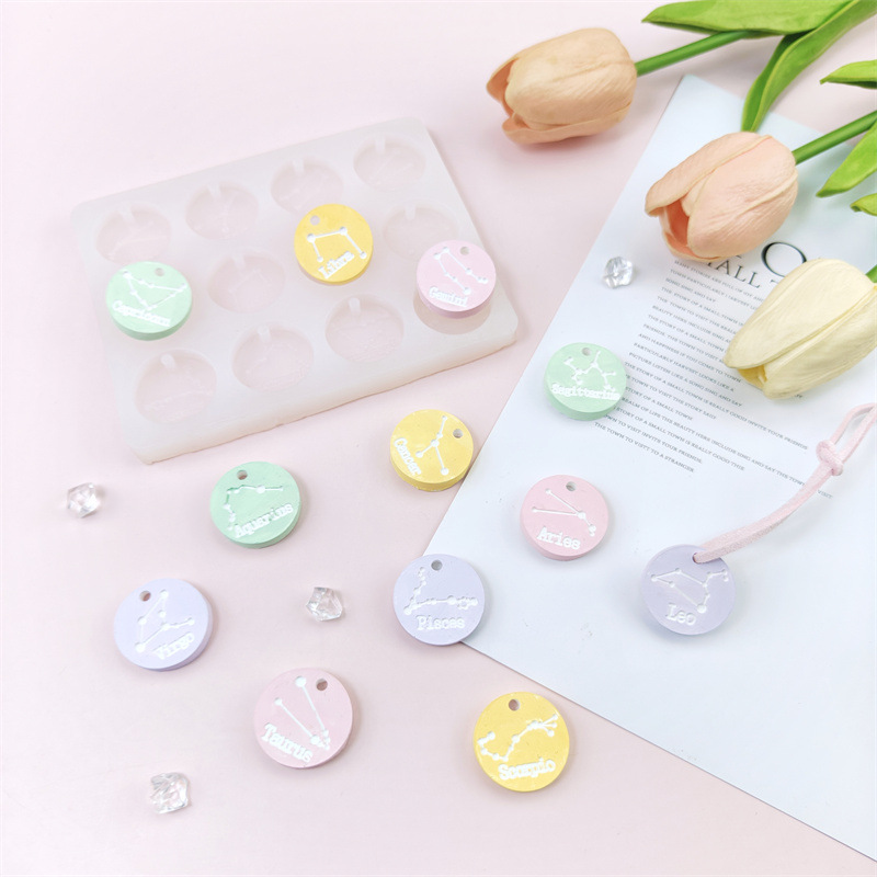 12 delik takımyıldızı kolye ka - Jewelry Making Mold incelemesi ve fiyatı