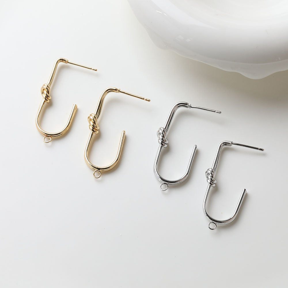 2 adet zarif U şeklinde düğüml - Jewelry Making Knots incelemesi ve fiyatı